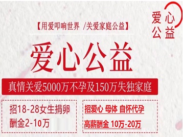 独山子捐卵助孕生子 爱心志愿者招募